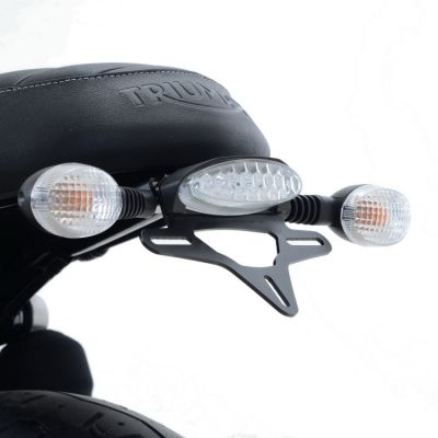 Držák SPZ,TRIUMPH Street Twin, černá